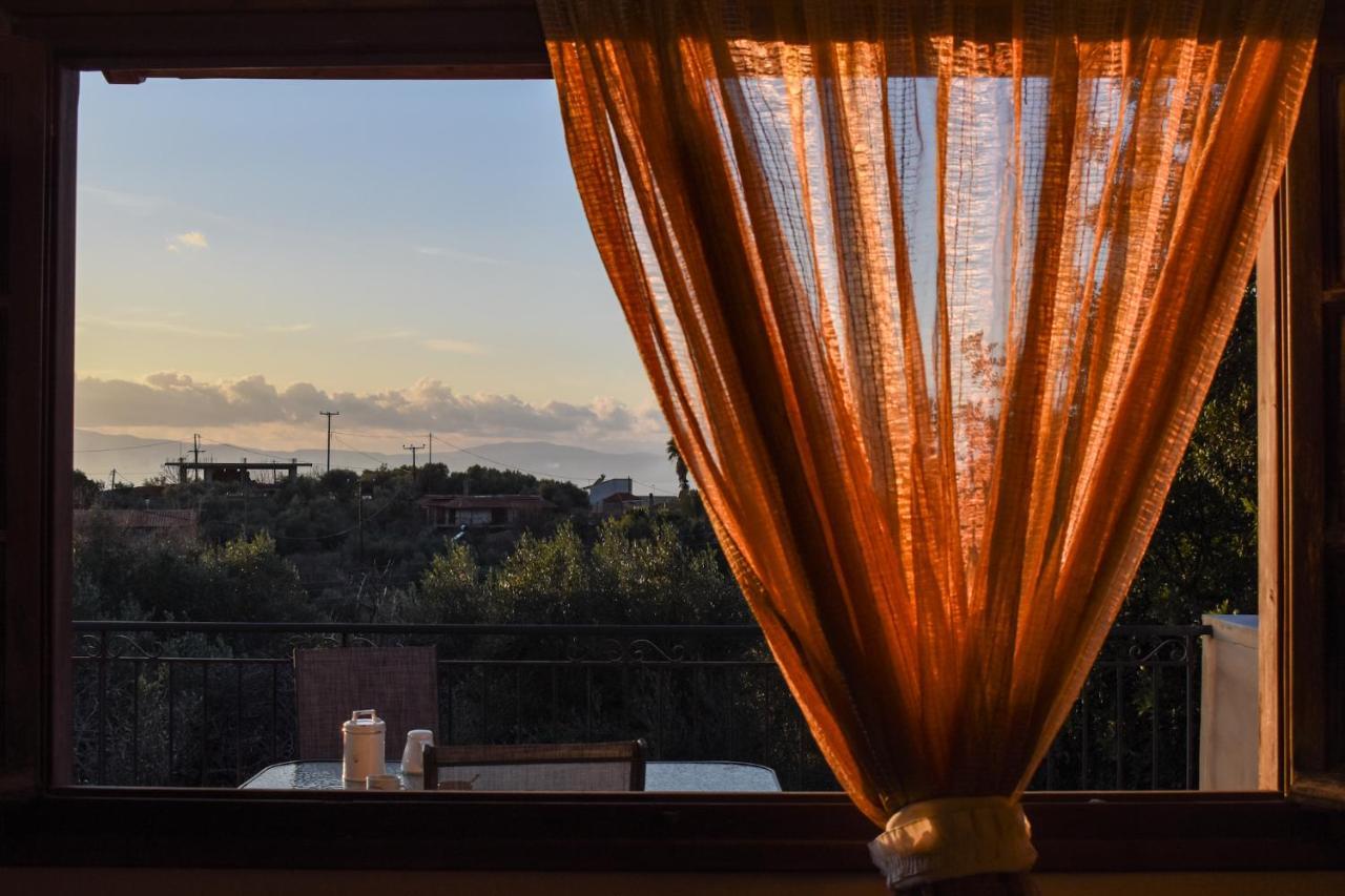 Amber Seaview Villa By The Olive Groves Kalamata Exteriör bild
